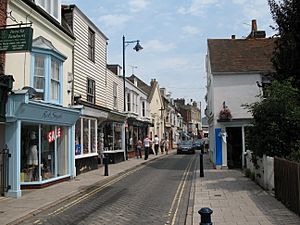 Cobbled Street in Whitstable