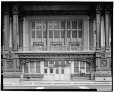 Entry bay, north elevation. - Whitehall Street Ferry Terminal, 11 South Street, New York, New York County, NY HAER NY,31-NEYO,146-3