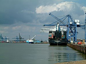 Felixstowe port