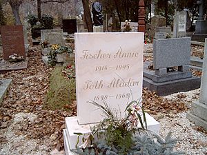 Fischer Anni sírja