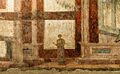 Fresco Detail of a human figure Baths of Caracalla