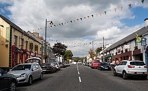 Glenties Main Street 2014 09 03