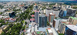 Guatemala City Air View