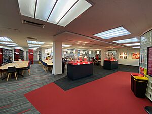 Interior of Brownless Library