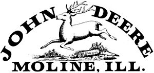 John Deere logo 1876-1912