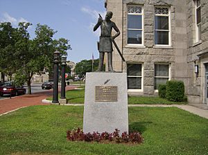 Lewis Temple statue