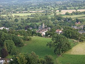 Llanymynech from Llanymynech Hill - geograph.org.uk - 526878