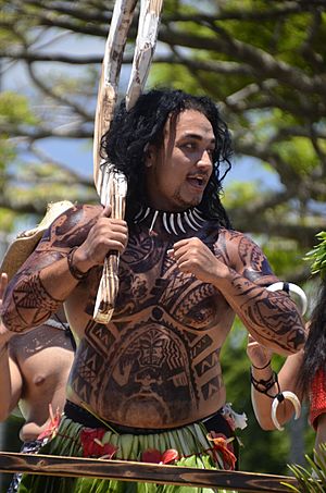 Māui Performer Merrie Monarch Parade DSC9524