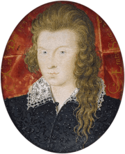 Miniature of Henry Wriothesley, 3rd Earl of Southampton, 1594. (Fitzwilliam Museum) cropped