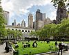 New York Public Library and Bryant Park