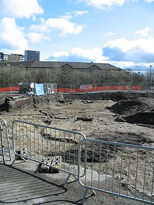 Remains of Partick Castle