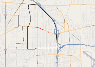 Snyder, New York map