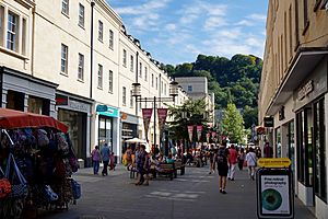 Southgate Street, Bath, August 2015