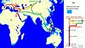 Spread and evolution of Denisovans