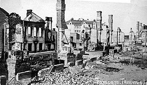 Tampere destroyed in Civil War