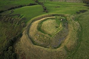 Tinboeth Castle, Aerial View.jpg