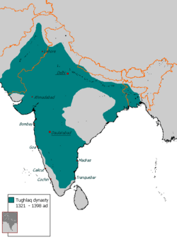 Tughlaq dynasty 1321 - 1398 ad