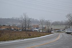 Industrial zone on Valley Belt Road