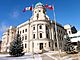 The Winnipeg Law Courts in winter