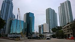 1101 Brickell Panorama Tower site prep foundation