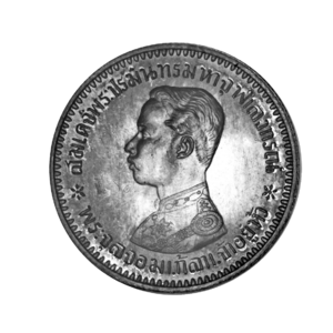 1876 1 Baht O