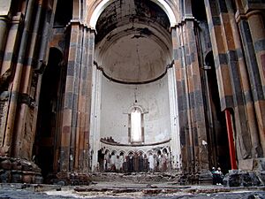 Ani Inside Cathedral