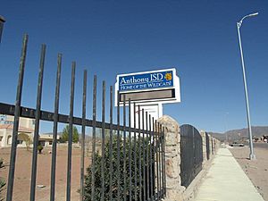 Anthony isd marquee.