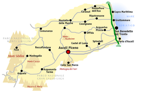 Ascoli mappa