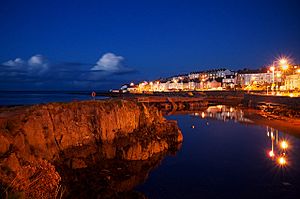 Bangor The Long Hole At Dusk.jpg