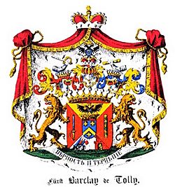 Coat of arms of the Barclay de Tollys