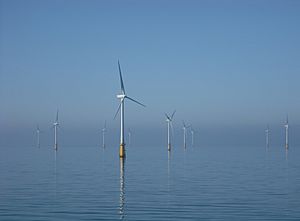 Barrow Offshore wind turbines NR