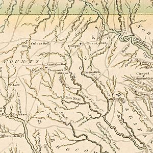 Collet Map excerpt Bute County