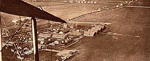 Croydon Airport aerial view