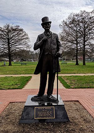 David R. Francis statue