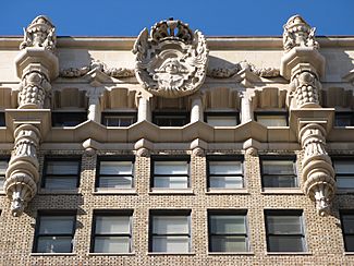 Facade of million dollar theater