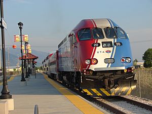 FrontRunner at Pleasant View Station