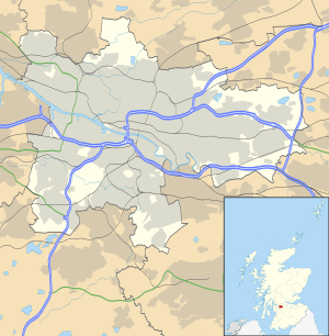 Maryhill Barracks is located in Glasgow council area