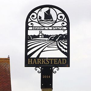 Harkstead Village Sign