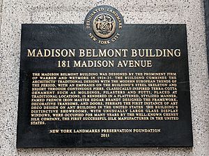 MadisonBelmontBuildingPlaque