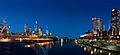 Melbourne yarra twilight