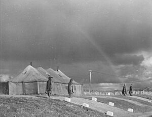 Panmunjom, site of armistice negotiations