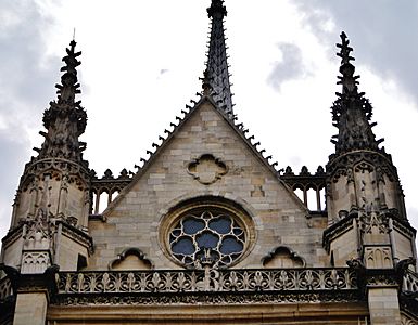 Paris Sainte-Chapelle Giebel