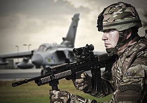 RAF Regiment Gunner