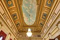 Rhode Island State House - State Room ceiling