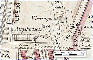 Ripley Ville vicarage map