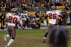 Steelers Bucs 2006 bench