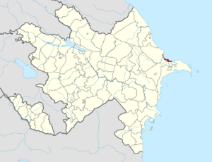 Location of Sumgait