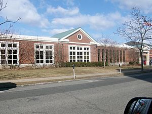 Summit Public Library from Maple Street after renovation