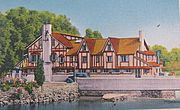 Tide Mill Tavern Fairfield Connecticut Postcard