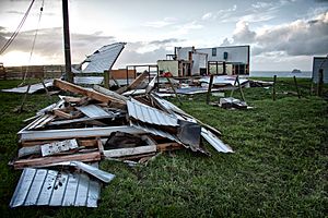 Tornado season in Taranaki